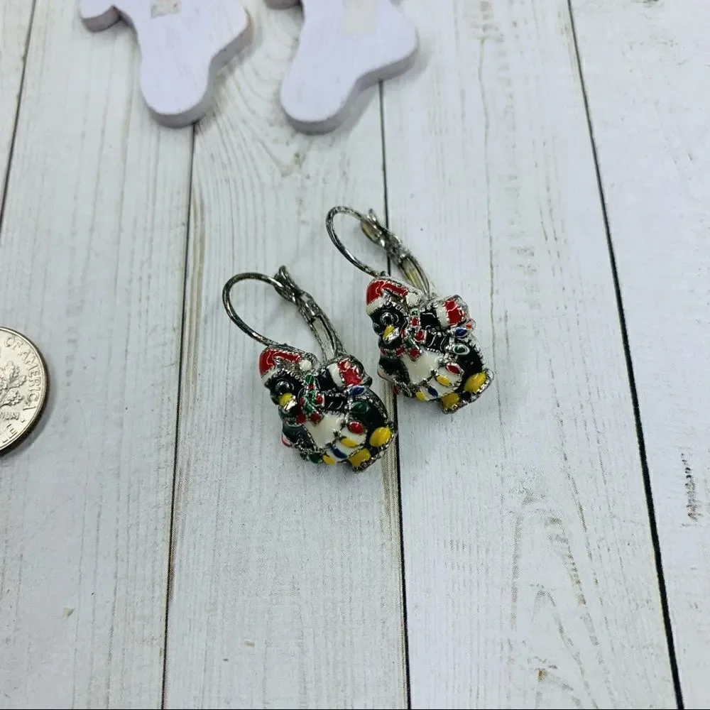 Christmas Brooch and Earrings Bundle‎